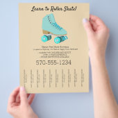 Rolschaatsen, Schaatsen lessen, Roller Derby Custo Flyer (Hand)