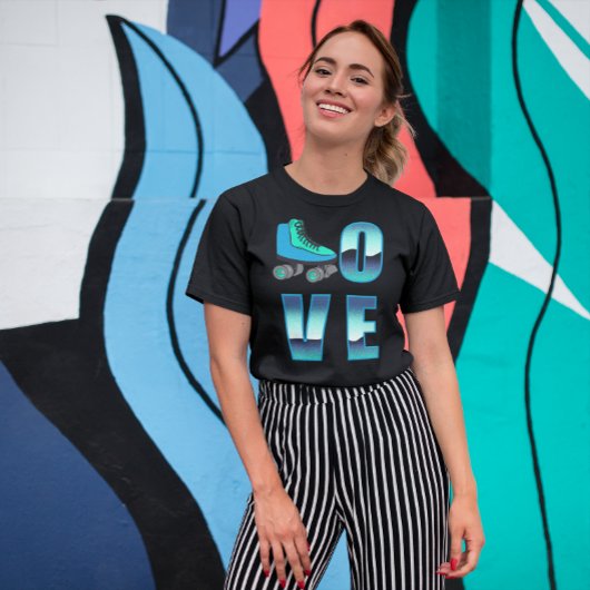 Rolschaatsen T-shirt