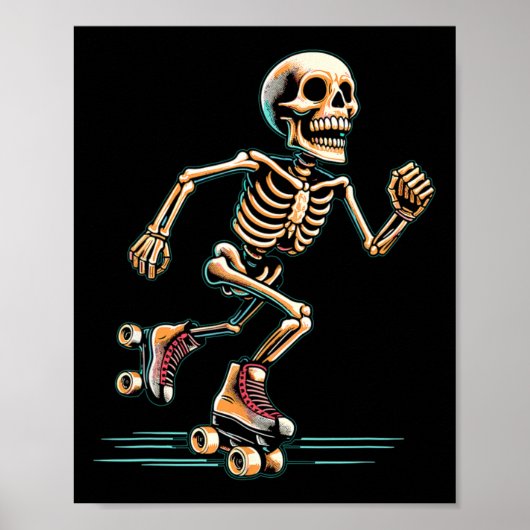 Rolschaatser Halloween Poster (Voorkant)
