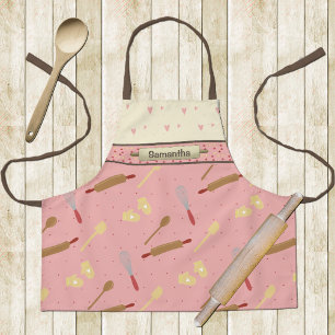 Rolspelden voor kinderen op roze Schort