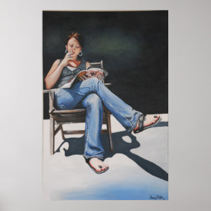 Rolsteen voor lezen poster