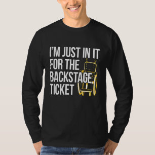 Rolstoel Backstage Ticket Rolstoel T-shirt