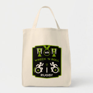 Rolstoel Murderball Sportkleding Tote Bag