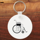 rolstoel sleutelhanger (Voorkant)