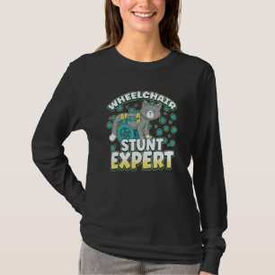 Rolstoel voor een amputatie-overlevende 2 t-shirt