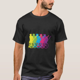 Rolstoelatleet Baseball Paralympics Sport Pop T-shirt