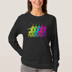 Rolstoelatleet Tennisspeler Paralympics T-shirt