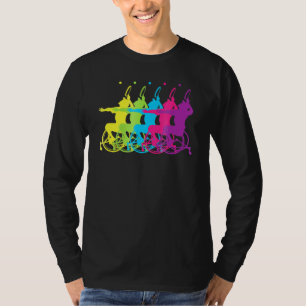 Rolstoelatleet Tennisspeler Paralympics T-shirt