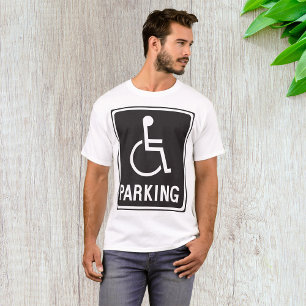 Rolstoelparkeersymbool T-shirt