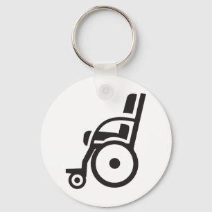 Rolstoelpictogram Sleutelhanger