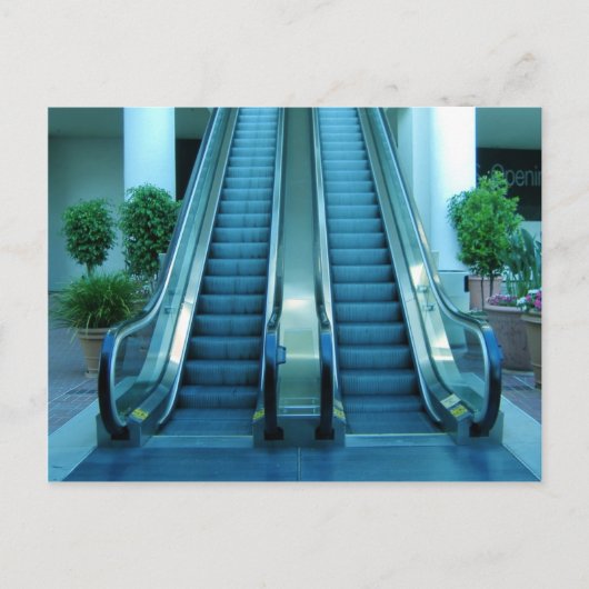 roltrap briefkaart (Voorkant)