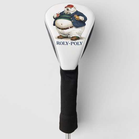 Roly Poly Golf Hoofddeksel Golfheadcover (Voorkant)