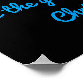 Rom 6:23 Grizzly Beren in de oceaan Poster (Hoek)