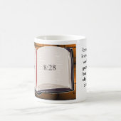 Rom 8:28 en we weten dat alles... koffiemok (Center)