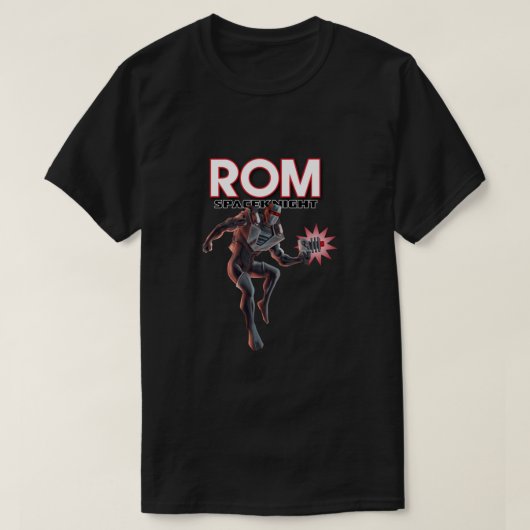 Rom Spaceknight Classic T-shirt (Design voorkant)