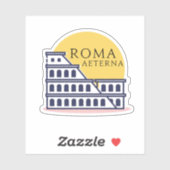 Roma Aeterna - Rome Sticker (Vel)
