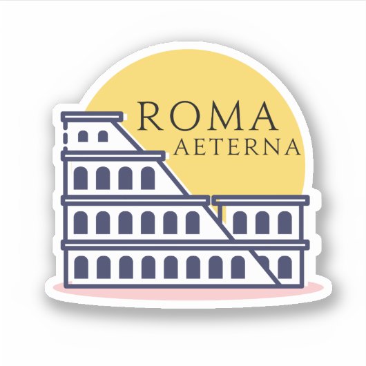 Roma Aeterna - Sticker de Rome (Devant)