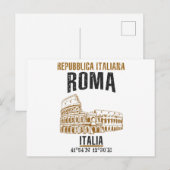 Roma Briefkaart (Voorkant / Achterkant)