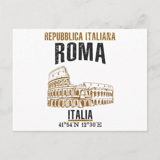 Roma Briefkaart (Voorkant)