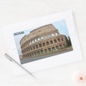 Roma-coliseum Rechthoekige Sticker (Envelop)