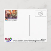 ROMA, ITALIË BRIEFKAART (Achterkant)