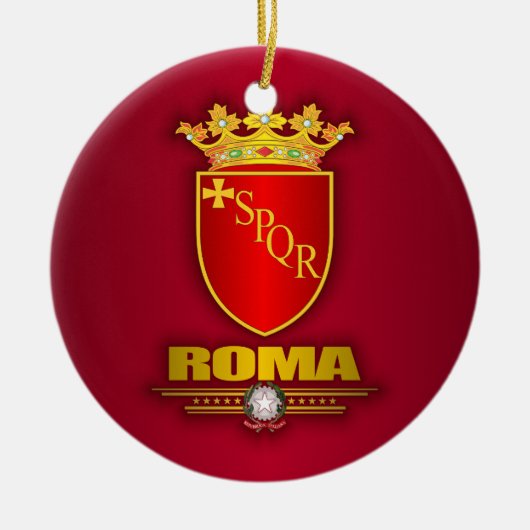 Roma-kleding (Rome) Keramisch Ornament (Voorkant)