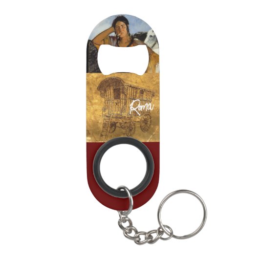 "Roma" Mini Flessenopener (Achterkant)