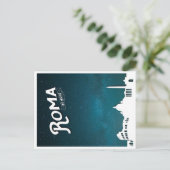 Roma 's nachts . briefkaart (Staand voorkant)