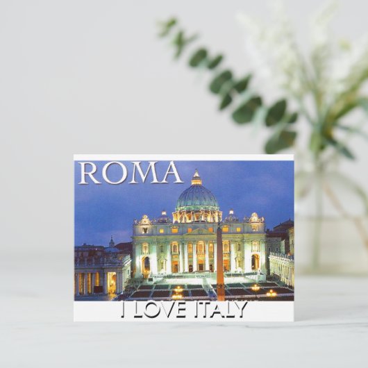 ROMA (van Muyiwa Adetola Okubule) Briefkaart (Staand voorkant)