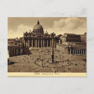 Roma, Vaticaan, Sint-Peter-plein Briefkaart