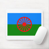 Roma-vlag (Roma-vlag) Muismat (Met muis)