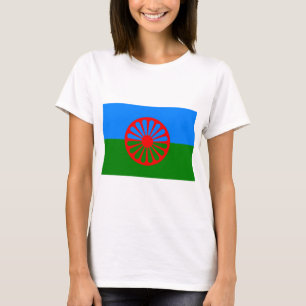 Roma-vlag (Roma-vlag) T-shirt