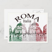 Romagestampt Briefkaart (Voorkant / Achterkant)