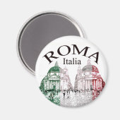 Romagestampt Magneet (Voorkant / Achterkant)