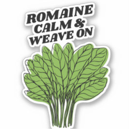 Romaine kalm en weef op Sticker