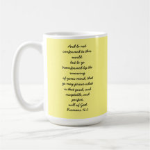 Romains 12:2 Mug