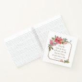 Romains 15:13 Dieu de l'Espoir, Carnet de Noël (Intérieur)