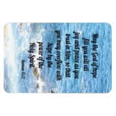 Romains 15:13. magnet de frigo (Horizontal)