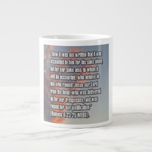 Romains 4:23-25 WEBU Mug