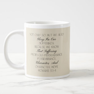 Romains 53:4 Mug Verset Biblique Espoir