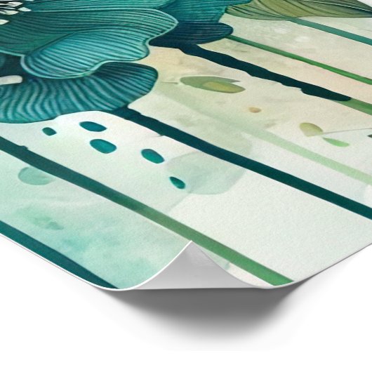 Romains 5:5 Écriture chrétienne affiche murale (Coin)