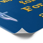 Romains 8:28 Ecriture poster (Coin)