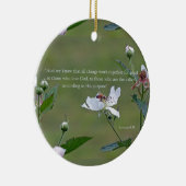 Romains 8:28 ornement céramique (Droite)