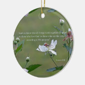 Romains 8:28 ornement céramique (Gauche)