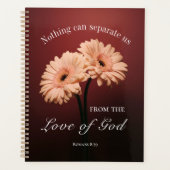 Romains 8 38-39 Amour de Dieu Bible Verse Rose Flo (Devant)