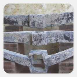 Roman Anchors Vierkante Sticker