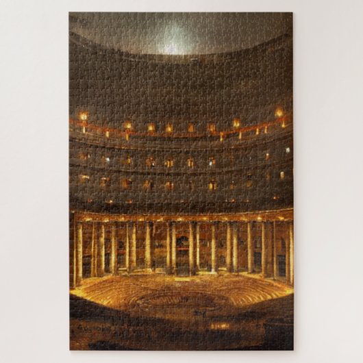 Roman Ancient Amphitheater Jigzaag Puzzle Legpuzzel (Verticaal)