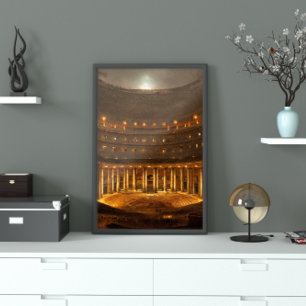 Roman Ancient Amphitheater Poster