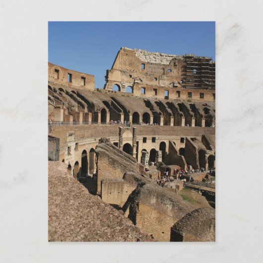 Roman Art. Colosseum of Flavian Briefkaart (Voorkant)