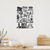 Roman Art Poster (Keuken)